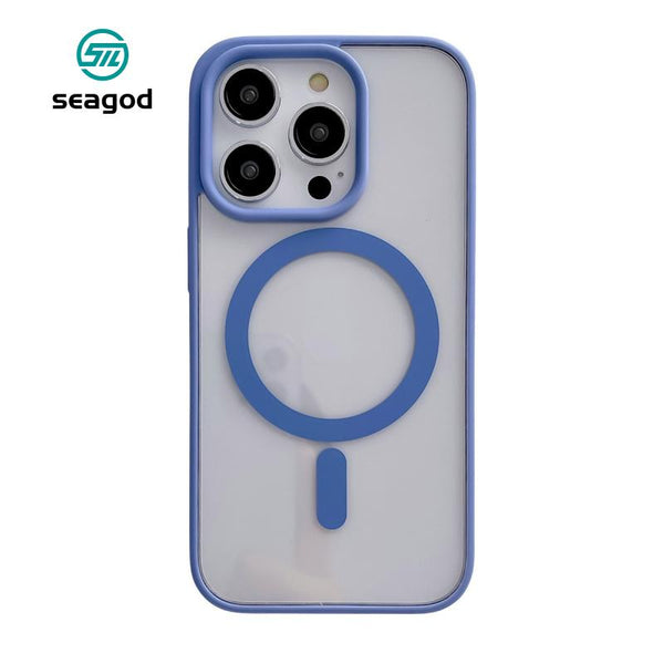 SEAGOD 3C iPhone Case Ultra Thin Magnetic Clear for iPhone 11 to 16 ProMax