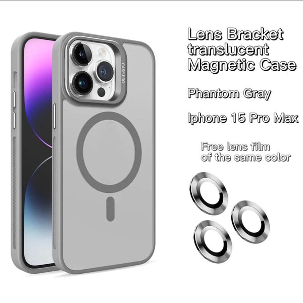 SEAGOD 3C iPhone Case for iPhone 16 15 Pro Max Ready Matte Skin Lens Holder