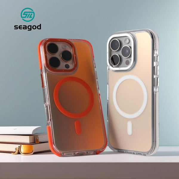 iPhone Case Colorful Magnetic SEAGOD 3C Compatible iPhone 16 14 13 12 11