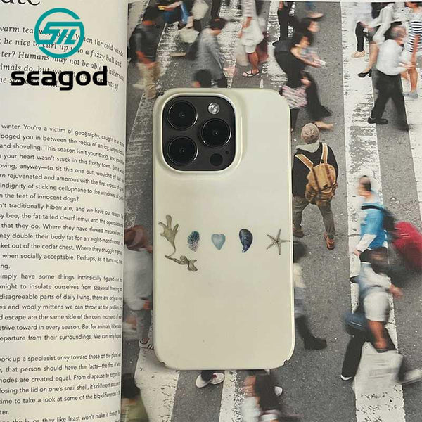iPhone Case SEAGOD 3C Stylish Shell for iPhone 13 12 15