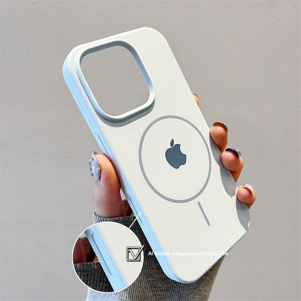 SEAGOD 3C iPhone Case Liquid Silicone Magnetic Adsorption