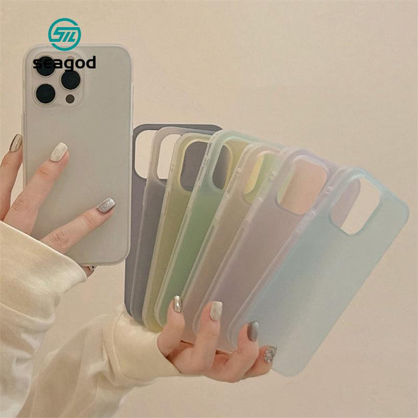 iPHONE CASE SEAGOD 3C Pro Max Frosted Matte Shockproof Cover Apple