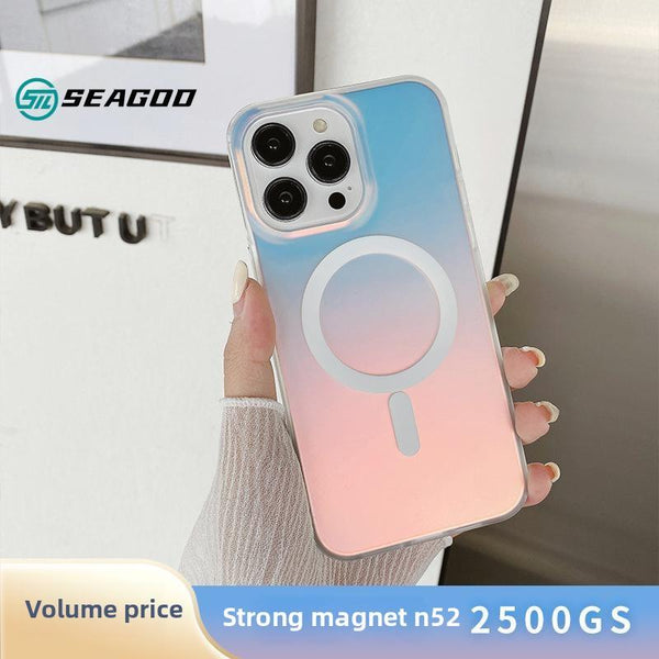 SEAGOD 3C iPhone Case Laser Matte Chameleon Cool Protective Design